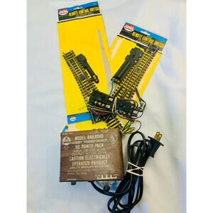Model Railroad Power Pack and Switch Set